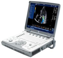Ge vivid e portatile color doppler